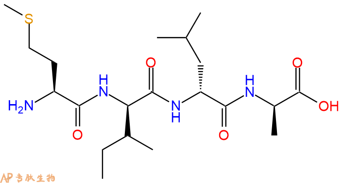 专肽生物产品H2N-Met-DIle-DLeu-DAla-OH