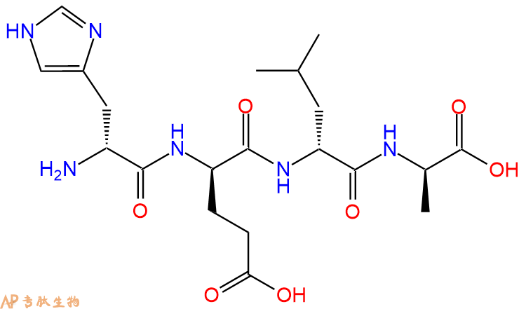 专肽生物产品H2N-DHis-DGlu-DLeu-DAla-OH