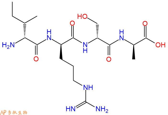 专肽生物产品H2N-DIle-DArg-DSer-DAla-OH