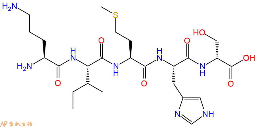 专肽生物产品H2N-Orn-Ile-Met-His-DSer-OH
