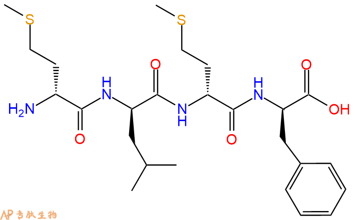 专肽生物产品H2N-DMet-DLeu-DMet-DPhe-OH
