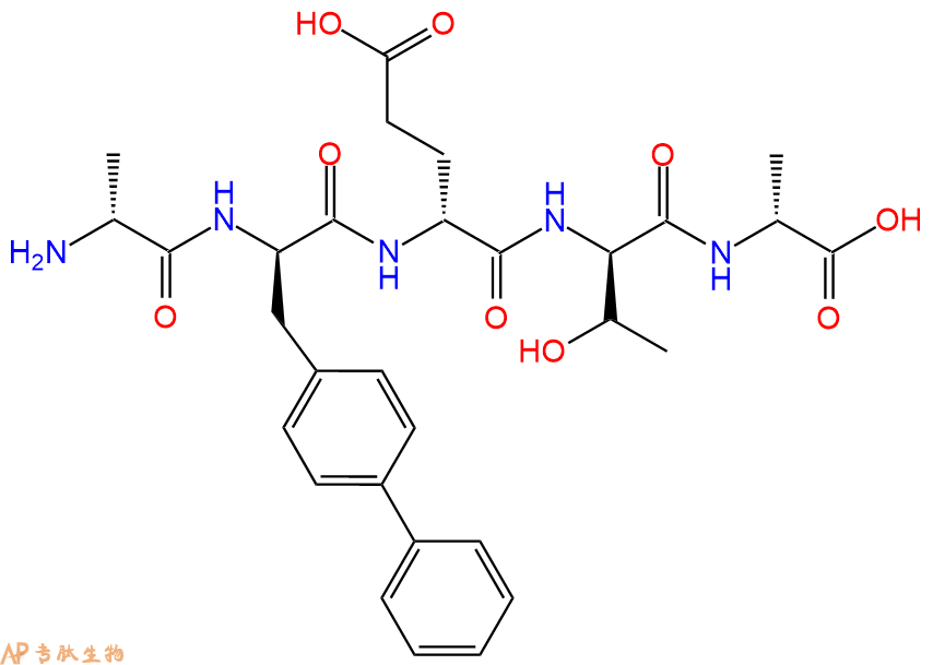 专肽生物产品H2N-DAla-DBip-DGlu-DThr-DAla-OH