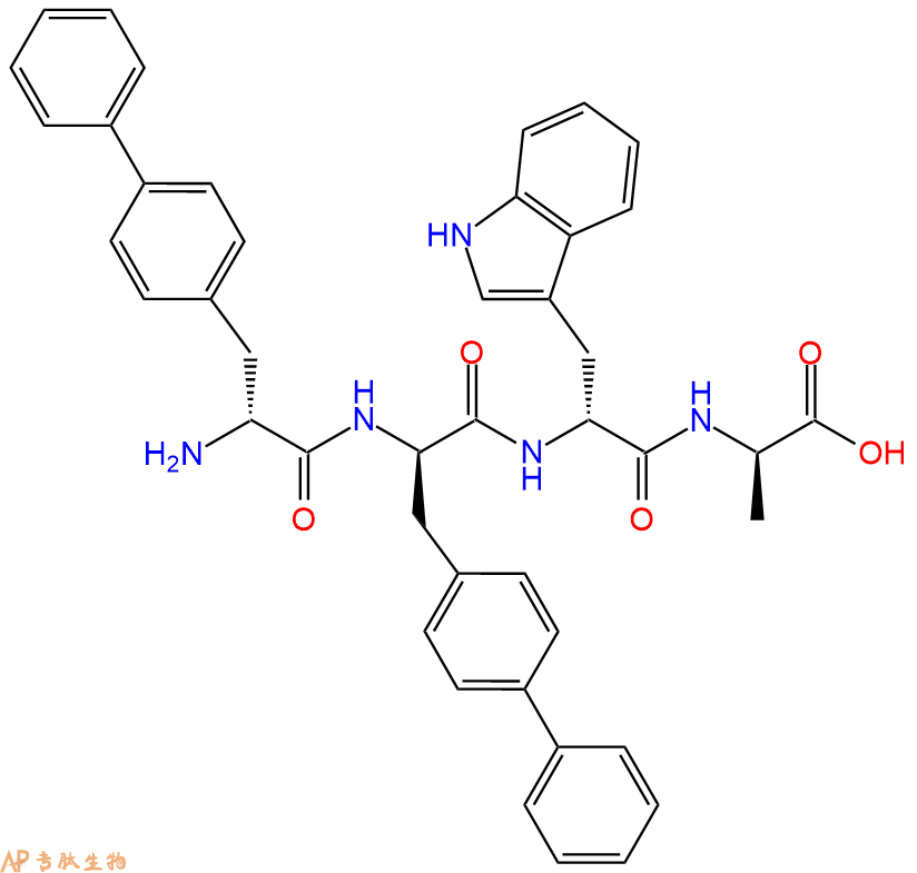 专肽生物产品H2N-DBip-DBip-DTrp-DAla-OH
