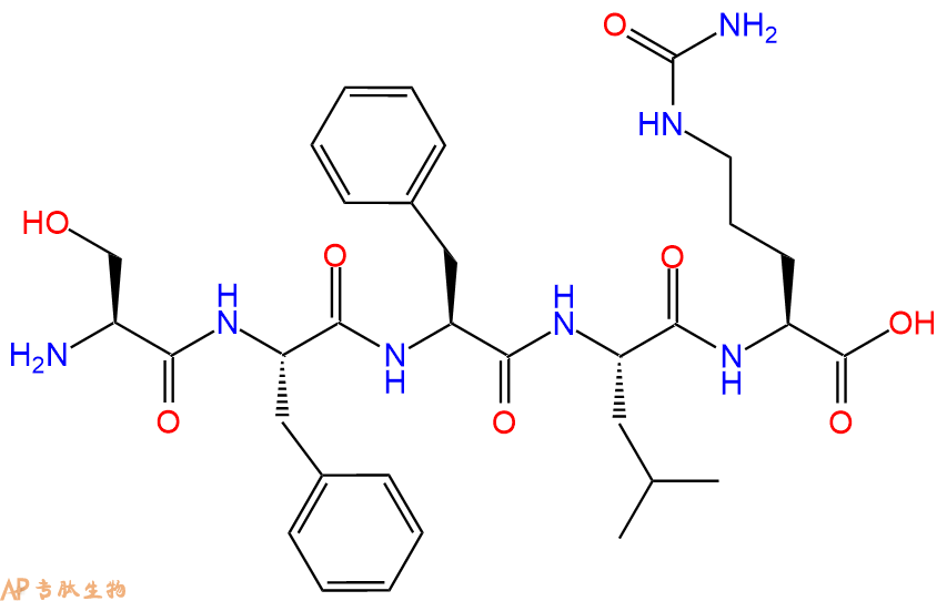 专肽生物产品H2N-Ser-Phe-Phe-Leu-Cit-OH
