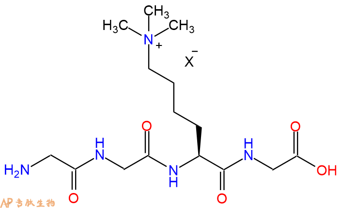 专肽生物产品H2N-Gly-Gly-Lys(Me)3-Gly-OH