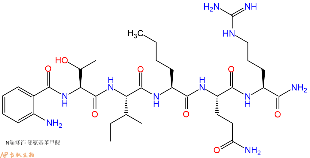 专肽生物产品Abz-Thr-Ile-Nle-Gln-Arg-CONH2