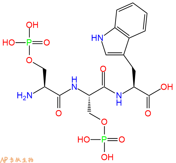 专肽生物产品H2N-Ser(PO3H2)-Ser(PO3H2)-Trp-OH