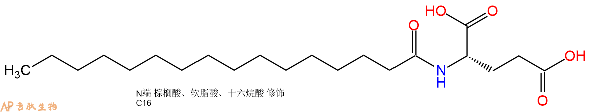专肽生物产品Palmiticacid-&gamma;Glu-OH