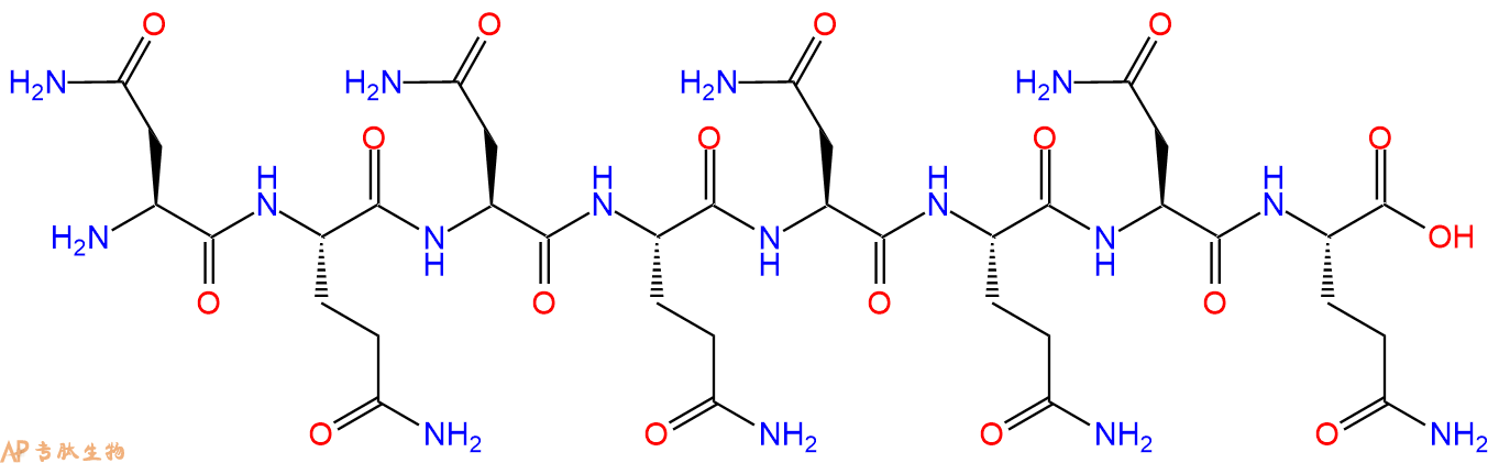 专肽生物产品H2N-Asn-Gln-Asn-Gln-Asn-Gln-Asn-Gln-OH
