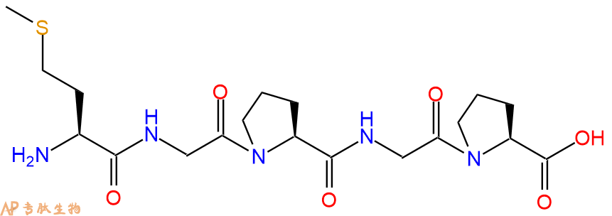 专肽生物产品H2N-Met-Gly-Pro-Gly-Pro-OH