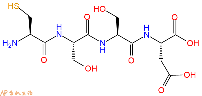 专肽生物产品H2N-Cys-Ser-Ser-Asp-OH
