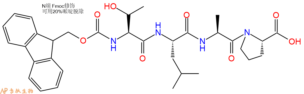 专肽生物产品Fmoc-Thr-Leu-Ala-Pro-OH