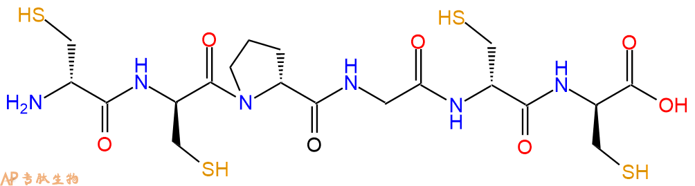 专肽生物产品H2N-DCys-DCys-DPro-Gly-DCys-DCys-OH