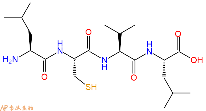 专肽生物产品H2N-Leu-Cys-Val-Leu-OH