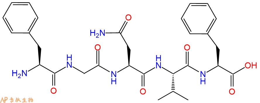 专肽生物产品H2N-Phe-Gly-Asn-Val-Phe-OH