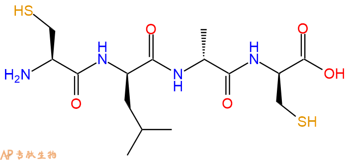 专肽生物产品H2N-Cys-DLeu-DAla-DCys-OH