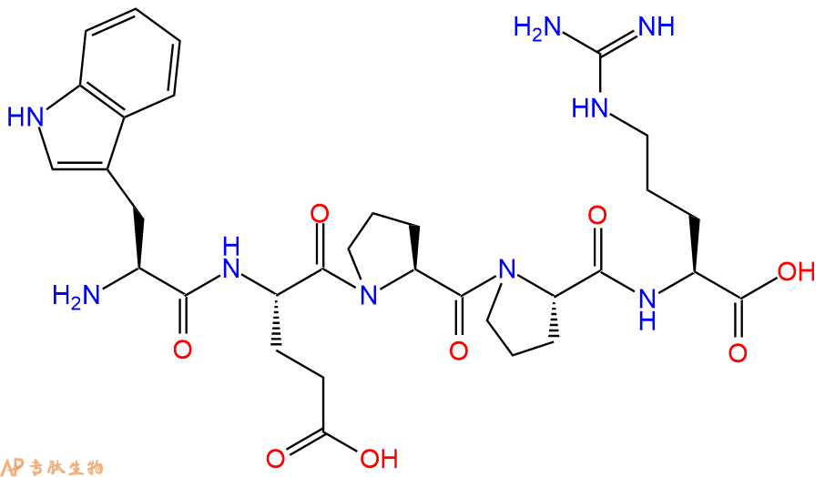 专肽生物产品H2N-Trp-Glu-Pro-Pro-Arg-OH