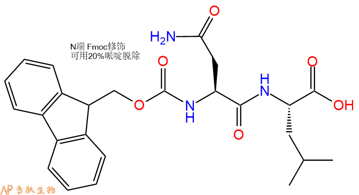 专肽生物产品Fmoc-Asn-Leu-OH