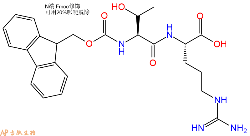 专肽生物产品Fmoc-Thr-Arg-OH