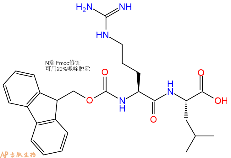 专肽生物产品Fmoc-Arg-Leu-OH
