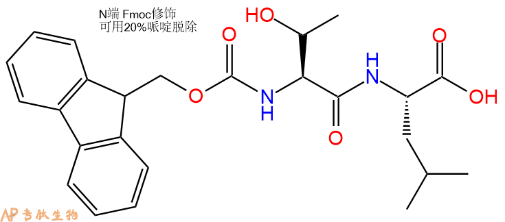 专肽生物产品Fmoc-Thr-Leu-OH