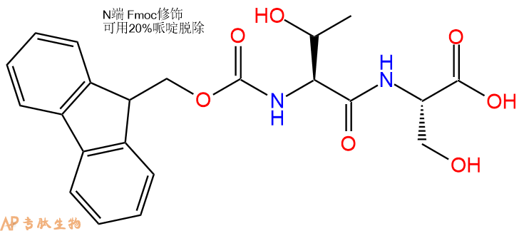专肽生物产品Fmoc-Thr-Ser-OH