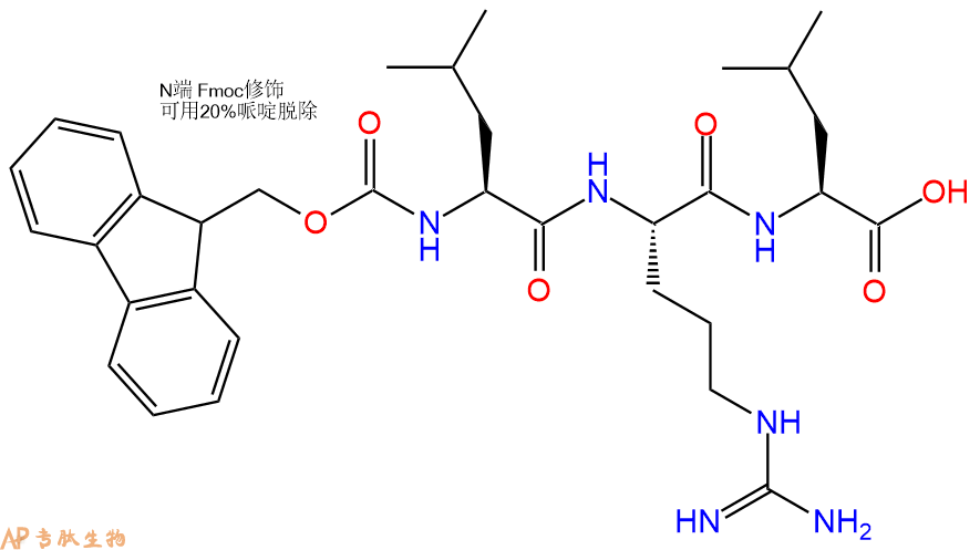 专肽生物产品Fmoc-Leu-Arg-Leu-OH