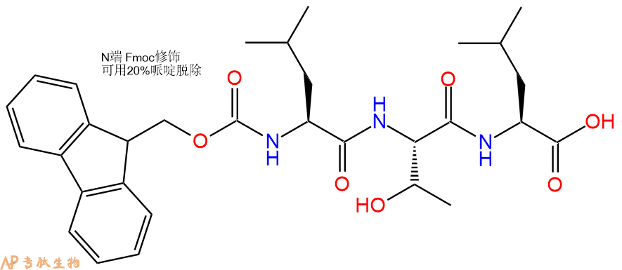 专肽生物产品Fmoc-Leu-Thr-Leu-OH