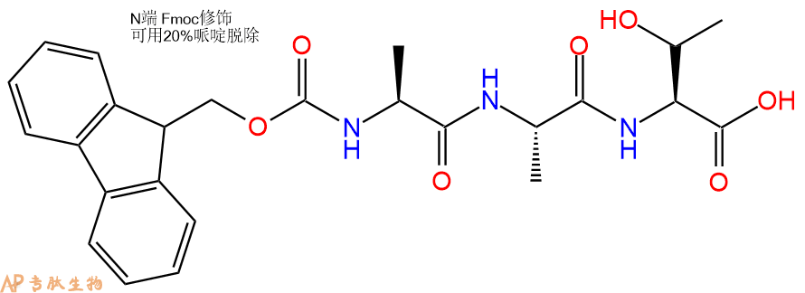 专肽生物产品Fmoc-Ala-Ala-Thr-OH