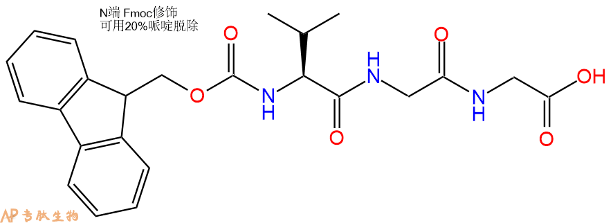 专肽生物产品Fmoc-Val-Gly-Gly-OH