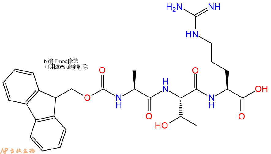 专肽生物产品Fmoc-Ala-Thr-Arg-OH