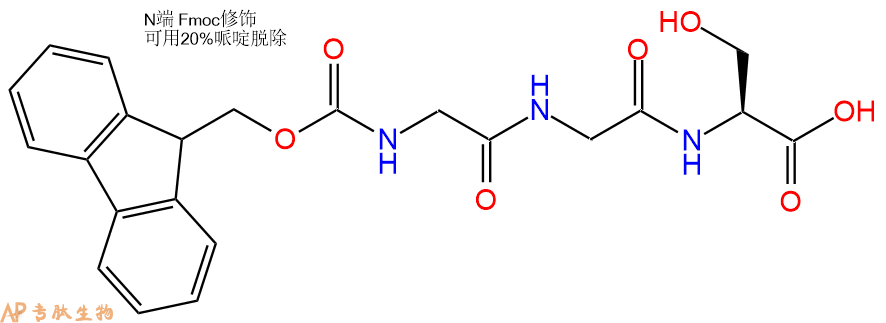 专肽生物产品Fmoc-Gly-Gly-Ser-OH