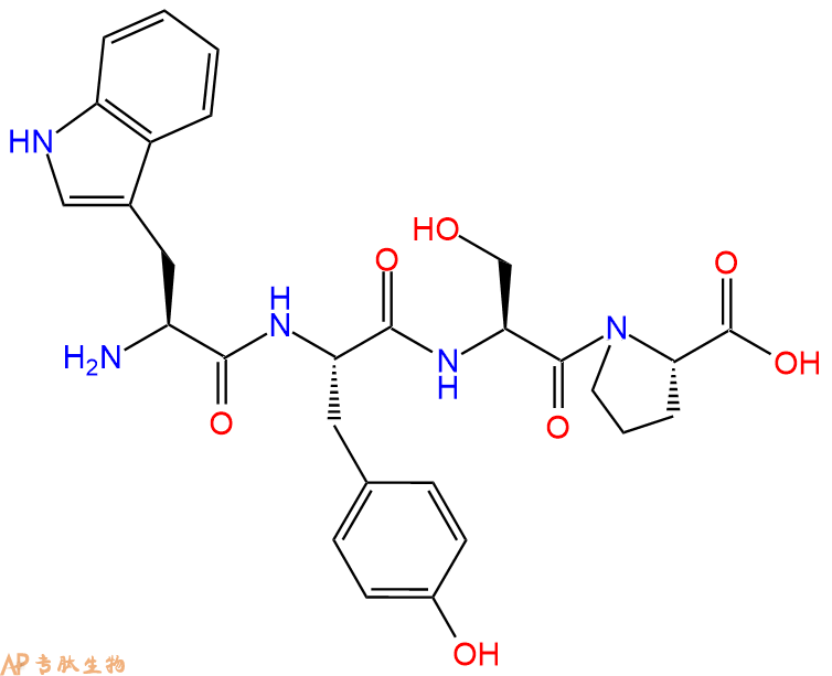 专肽生物产品H2N-Trp-Tyr-Ser-Pro-OH