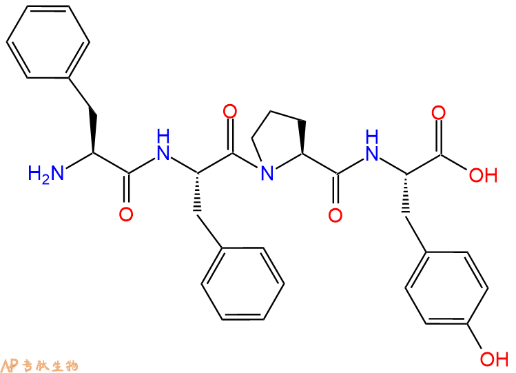 专肽生物产品H2N-Phe-Phe-Pro-Tyr-OH