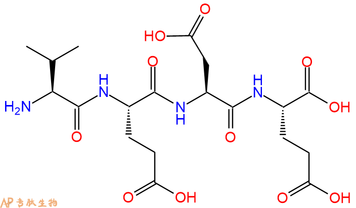 专肽生物产品H2N-Val-Glu-Asp-Glu-OH