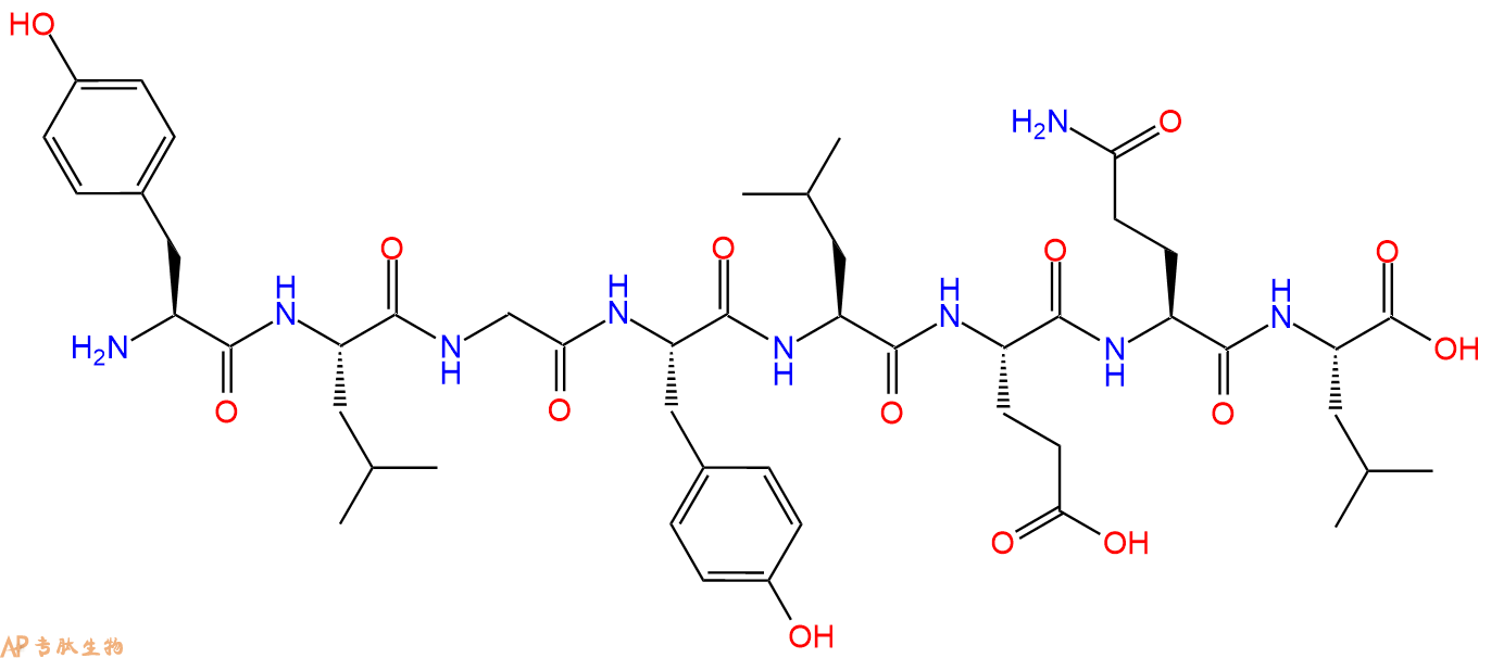 专肽生物产品H2N-Tyr-Leu-Gly-Tyr-Leu-Glu-Gln-Leu-OH