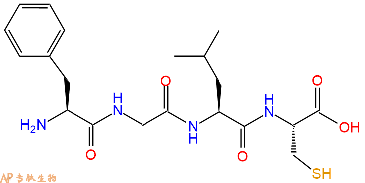 专肽生物产品H2N-Phe-Gly-Leu-Cys-OH
