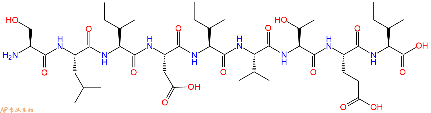 专肽生物产品H2N-Ser-Leu-Ile-Asp-Ile-Val-Thr-Glu-Ile-OH