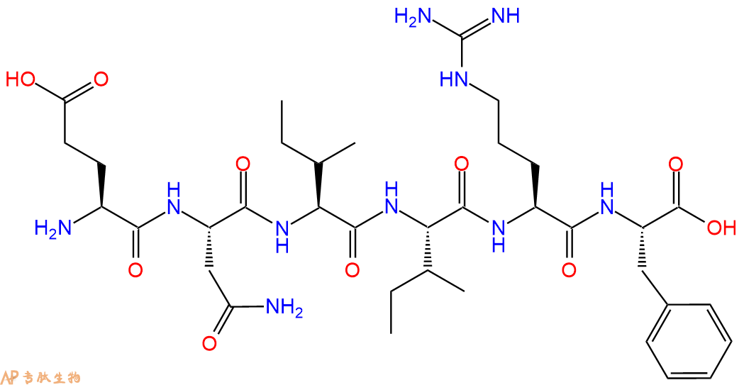 专肽生物产品H2N-Glu-Asn-Ile-Ile-Arg-Phe-OH