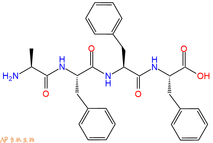 专肽生物产品H2N-Ala-Phe-Phe-Phe-OH