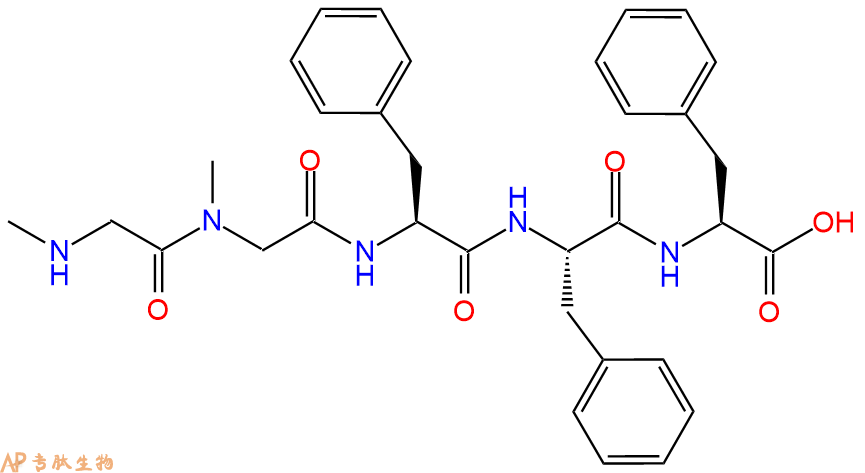 专肽生物产品H2N-Sar-Sar-Phe-Phe-Phe-OH