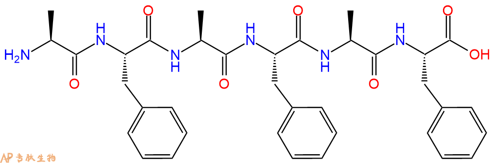 专肽生物产品H2N-Ala-Phe-Ala-Phe-Ala-Phe-OH