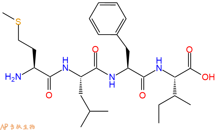 专肽生物产品H2N-Met-Leu-Phe-Ile-OH