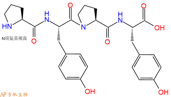 专肽生物产品H2N-Pro-Tyr-Pro-Tyr-OH