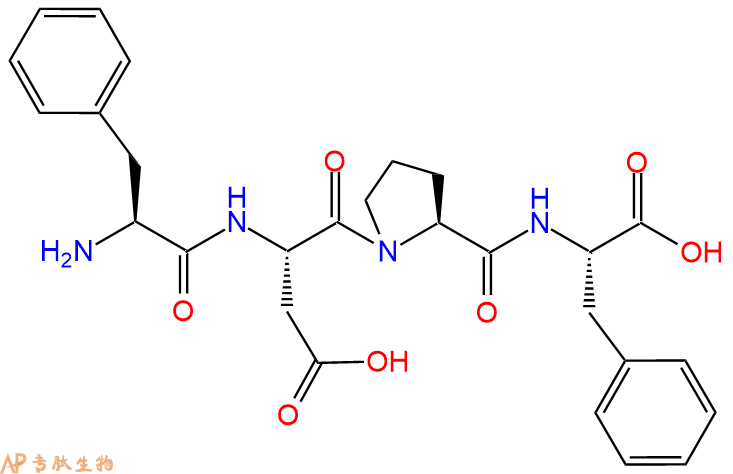 专肽生物产品H2N-Phe-Asp-Pro-Phe-OH