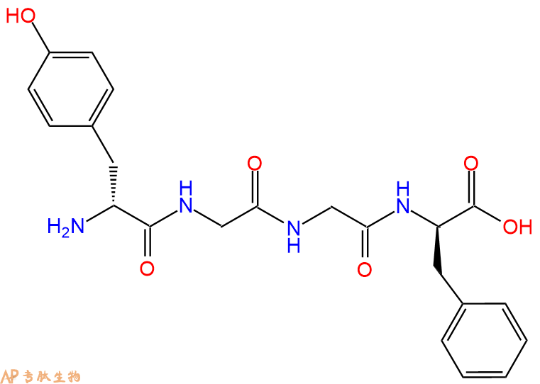 专肽生物产品H2N-DTyr-Gly-Gly-DPhe-OH
