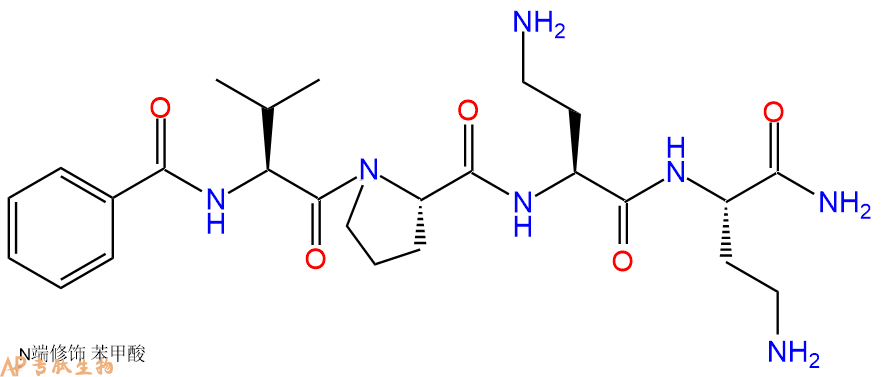 专肽生物产品Bz-Val-Pro-Dab-Dab-CONH2