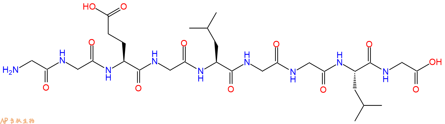 专肽生物产品H2N-Gly-Gly-Glu-Gly-Leu-Gly-Gly-Leu-Gly-OH