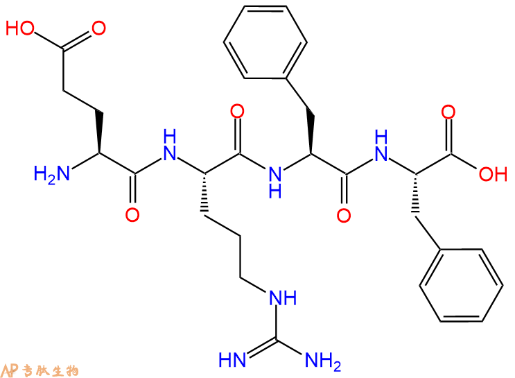 专肽生物产品H2N-Glu-Arg-Phe-Phe-OH
