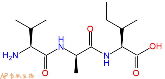 专肽生物产品H2N-Val-DAla-Ile-OH